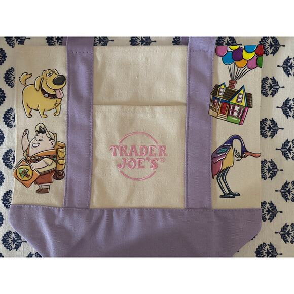 Disney UP Russell Doug and Kevin Custom Made Trader Joes Mini Tote One of a Kind - Picture 10 of 10
